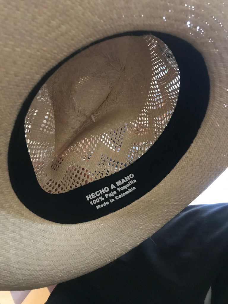 My first sombrero manufactured by hand in Génova, Nariño, Colombia. 